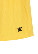Women's Abstract Volume Flare Skirt - Yellow