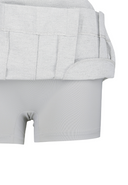 Women's Pleated Skirt - Light Grey