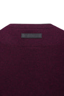 Men's SP Cashmere Round Sweater - Wine
