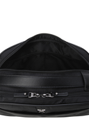 Unisex Camo Jacquard Pouch - Black