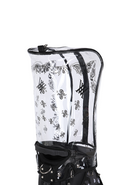 9 Unisex Paisley Stand Bag - Black