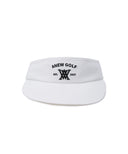 Unisex Wide Visor - White