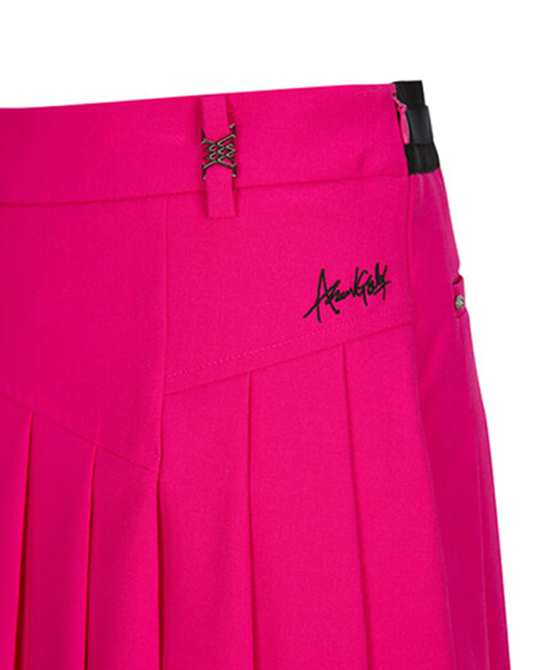 Women's Half Pleats Points SQ - Pink