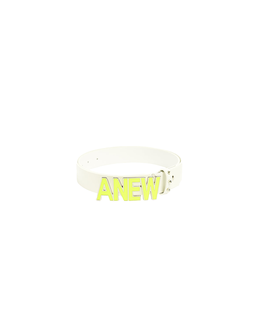 Epoxy Anew Text Logo Belt_LI