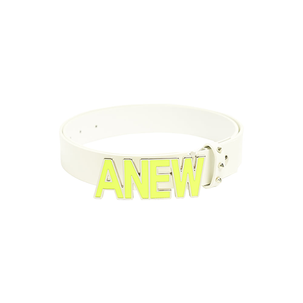Epoxy Anew Text Logo Belt_LI