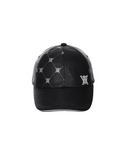 [Legacy Sale] Women's Monogram Wide Ball Cap - Black