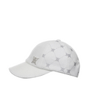 [Legacy Sale] Women's Monogram Wide Ball Cap - White