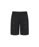 [Legacy Sale] Men's Zipper Point Half Pants - Black