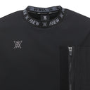 [Legacy Sale] Men's Ribbed Woven Long T-Shirt - Black