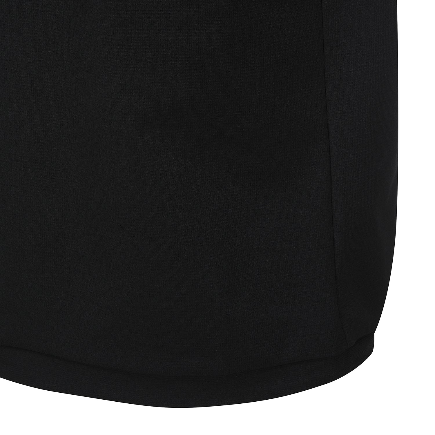 [Legacy Sale] Men's Ribbed Woven Long T-Shirt - Black