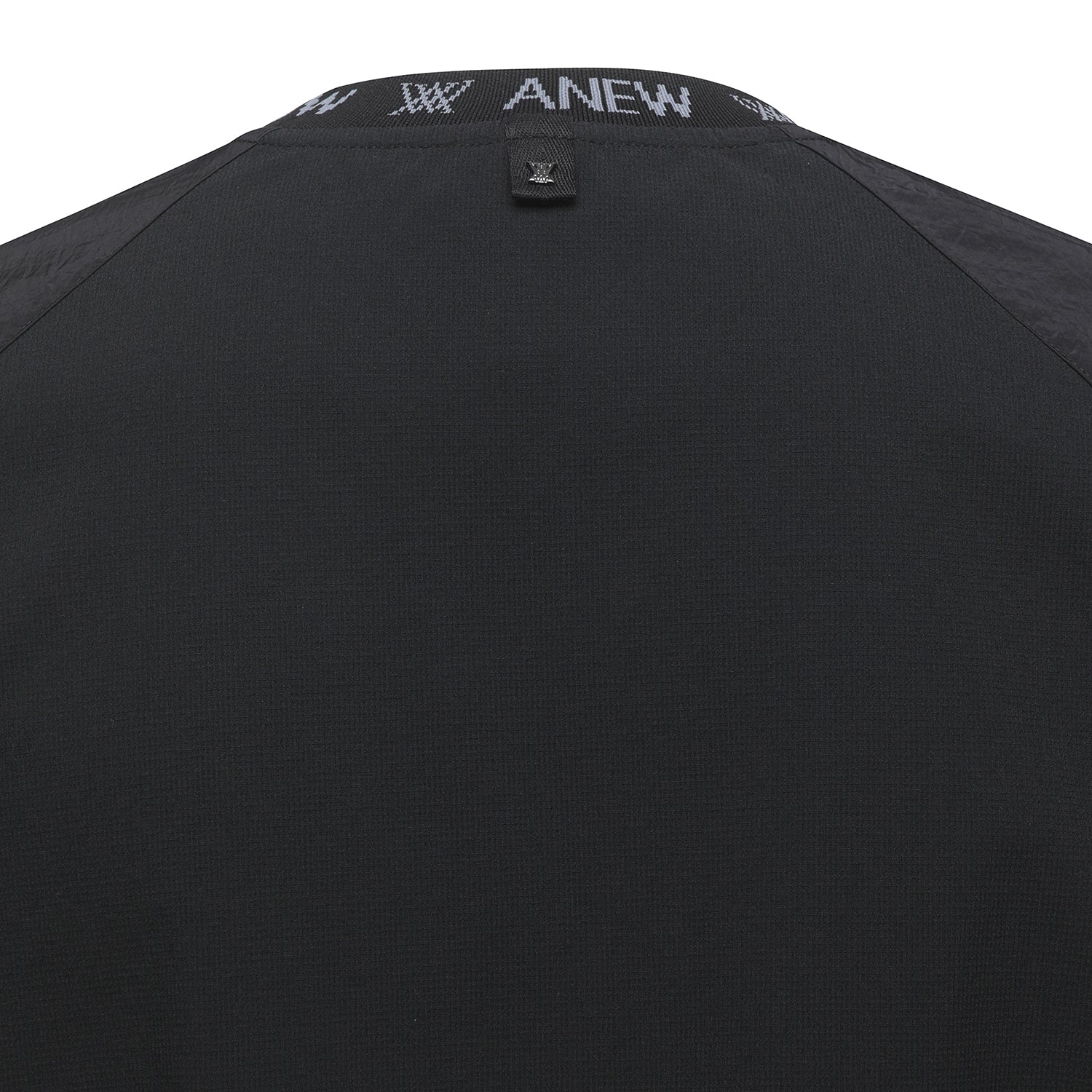 [Legacy Sale] Men's Ribbed Woven Long T-Shirt - Black