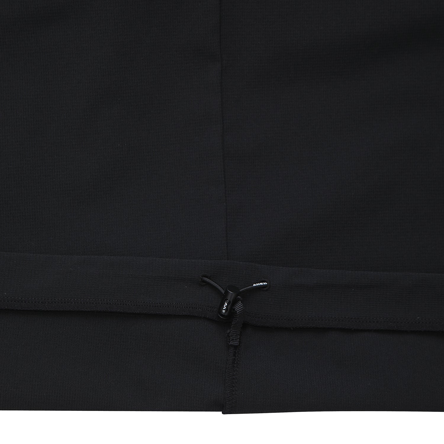 [Legacy Sale] Men's Ribbed Woven Long T-Shirt - Black
