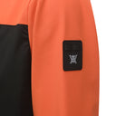 Men's Ribbed Woven Long T-Shirt - Orange