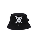 [Legacy Sale] Unisex Big Logo Applique Bucket Hat -  Black
