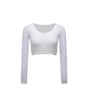 Women Bolero Base Layer - White