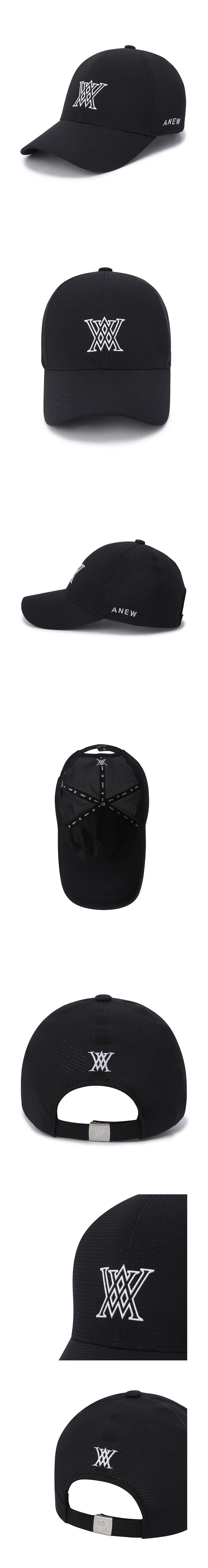 Men's Light Cap - Black – Anew Golf USA