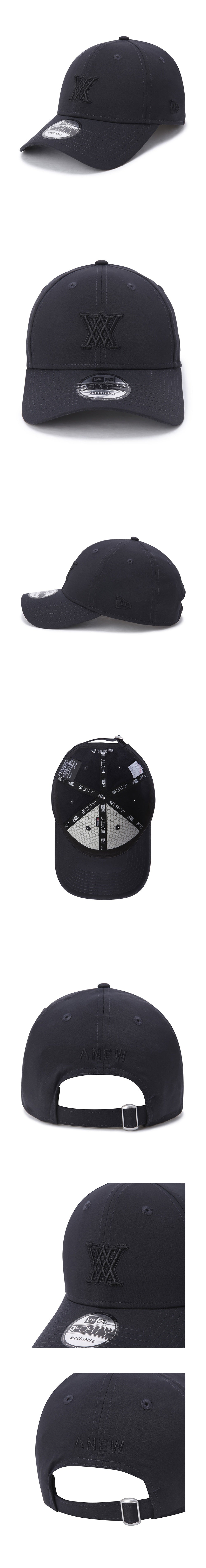 Anew X New Era (U) Line Logo Cap - Black – Anew Golf USA