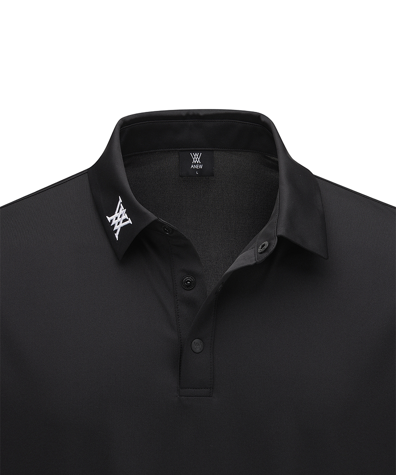 GG Men's Sleeve Print Short Sleeve T-Shirt - Black