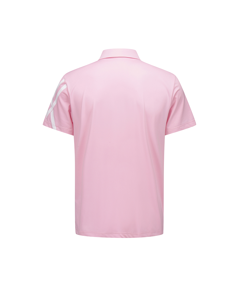 GG Men's Sleeve Print Short Sleeve T-Shirt - L/Pink