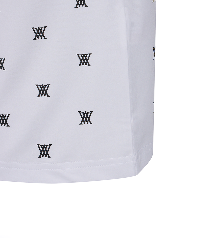 GG Men's Monogram Short Sleeve T-Shirt - White