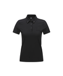 Women's SM Collared Short T-Shirt - Black