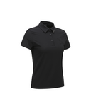 Women's SM Collared Short T-Shirt - Black