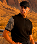 Men's Transition Short Sleeve Knit - Black