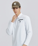 Men's Stud Pocket T-Shirt - Off White