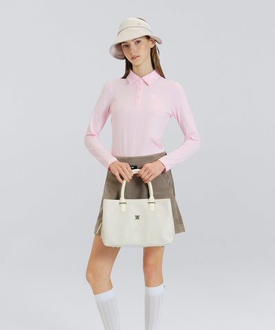 Uni Double Pocket Tote Bag - Ivory