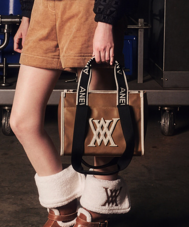 Uni Rectangle Tote Bag - Camel