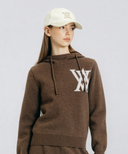 Women's Comfort Hoodie Knit - Brown