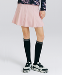 Women's Panel Flare Skirt - Light Pink
