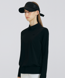 Women's Faux Layered T-Shirt - Black