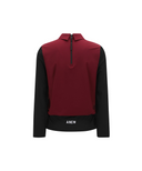 Women's Faux Layered T-Shirt - Burgundy