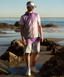 Men's Gradation Half Pants - Purple