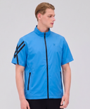 Men's Short Sleeve Lightweight Jacket - Blue