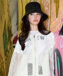 Women's Hooded Athleisure Jacket - Ivory