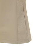 Women's Hybrid Solid T-Shirt - Beige