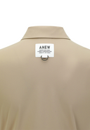 Women's Hybrid Solid T-Shirt - Beige