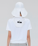 Women's Hooded T-Shirt - White