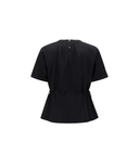 Women's Women Layered Anorak T-Shirt - Black