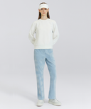 Women's Corduroy Boot Cut Pants - Light Blue