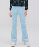 Women's Corduroy Boot Cut Pants - Light Blue
