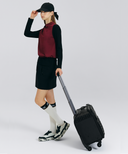 Uni Stud Vintage Wheel Boston Bag - Black