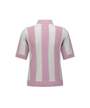 Women's Sailor Short Sleeve Sweater - Pink