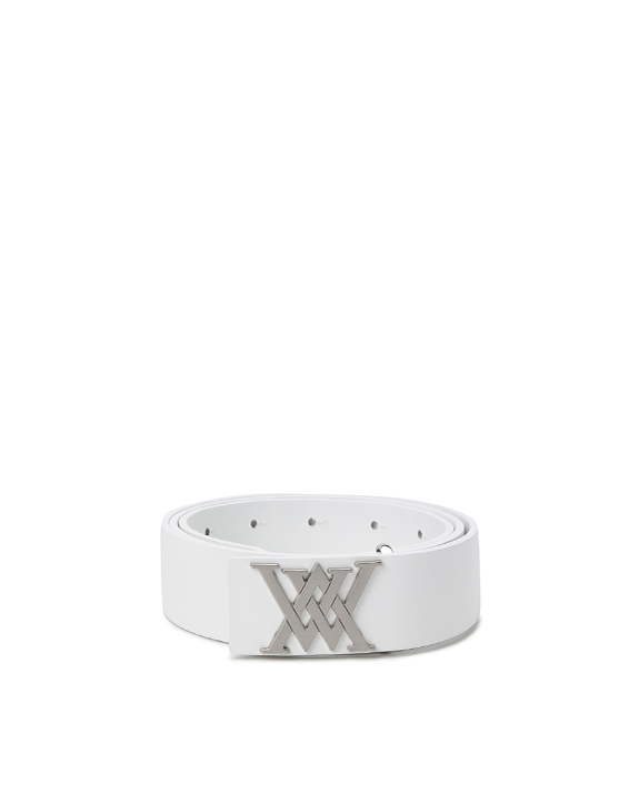 [Legacy Sale] Women's New Logo Basic Belt(M) - White