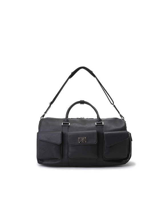 Passing Pocket Boston Bag_BK