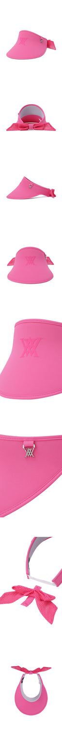 Women's Wide Edge Visor - Hot Pink