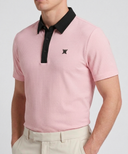 Men's Back Contrast T-Shirt - Light Pink