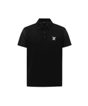 Men's Hybrid Air Hole Short Sleeve Sweater - Black